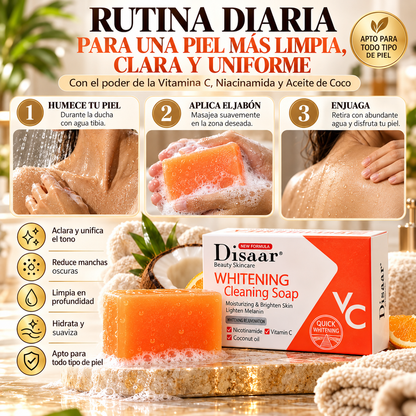 Jabón Limpiador Blanqueador Vitamina C