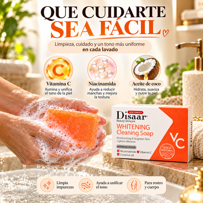 Jabón Limpiador Blanqueador Vitamina C